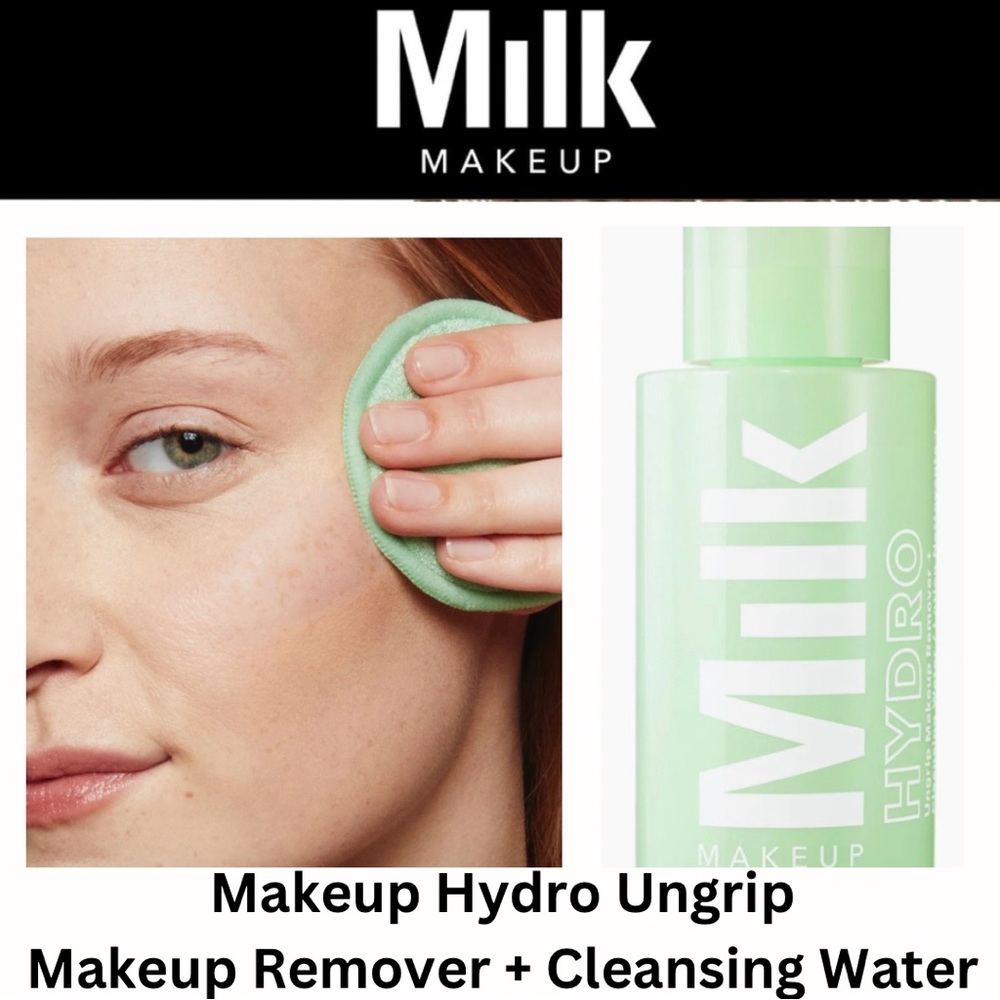 NEW Milk Makeup Hydro Ungrip Makeup Remover + Cleansing Water